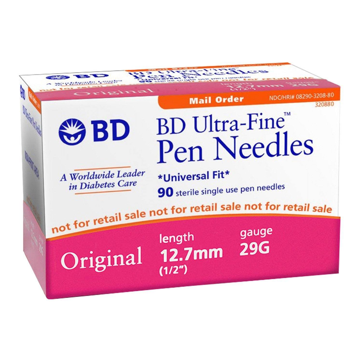Easy Touch Pen Needles, 29g, 1/2 Inch (12.7mm) - Diabetic Pen Needles