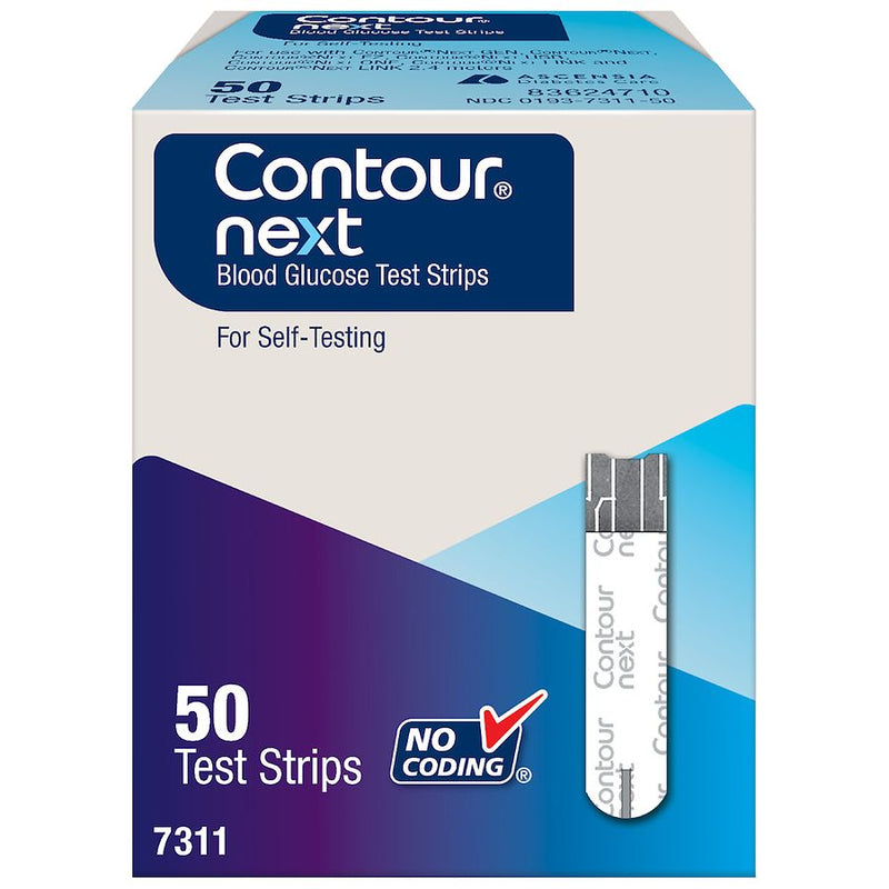 Bayer Contour Next Test Strips - 50ct