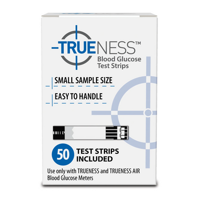 TRUENESS™ Blood Glucose Meter and 50 Test Strips