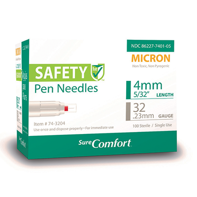 Clever Choice Comfort EZ Pen Needles 31G 5/16 (8mm) 300 Ct.
